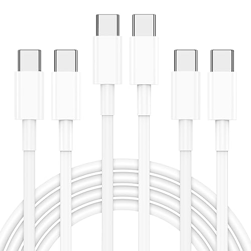 QZIIW iPhone 15 Fast Cable,6ft Fast Charging Cable USB C to USB C Charging Cable 6ft 60W,Type C to Type C Fast Charger Cord Compatible for iPhone 15/15 Pro/15 Plus/15 Pro Max/Samsung/iPad/MacBook