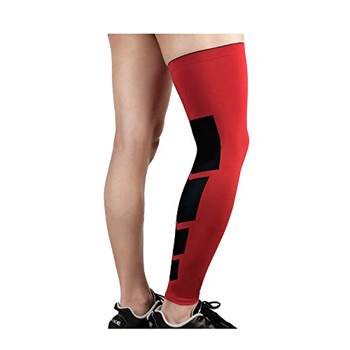 Compression cuisse veau rouge L pour soulager la fatigue