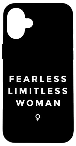 Fearless Limitless Woman Happy International Women's Day �X�}�z�P�[�X iPhone 16 Plus �p