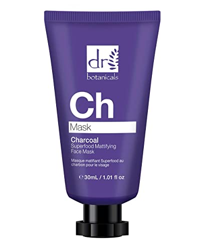 DR BOTANICALS 30ML MASK APOTHECARY CHARCOAL SUPERFOOD MATTIFYING