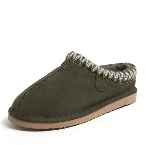 Image of Fireside by Dearfoams Men's Grafton Shearling Indoor /Outdoor Clog