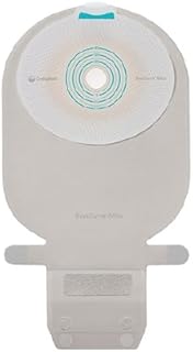 Convatec Filtered Ostomy Pouch 3/8 to 2-1/8 Inch Drainable Flat, Trim To Fit, Opaque, Clear, Qty : Box of 10