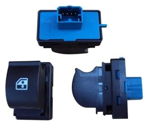 Interrupteur lève-vitre 3 boutons compatible avec Citroen Nemo et Doblo 3