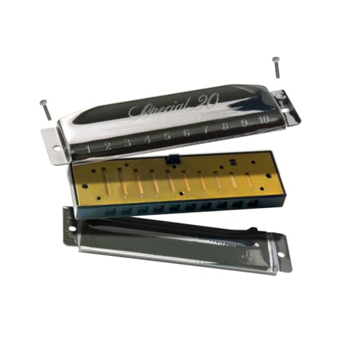 Hohner Special 20 Harmonica, Key of F - Les Beatles, Paul McCartney, John Lennon, RIngo Starr, George Harrison Hohner Special 20 Harmonica, Key of F – Image 4