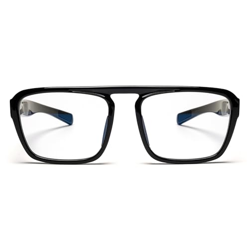 Image of Blue Light Blocking Glasses for Women Men, Square Thick Frame Anti Eyestrain & UV Glare JF6218
