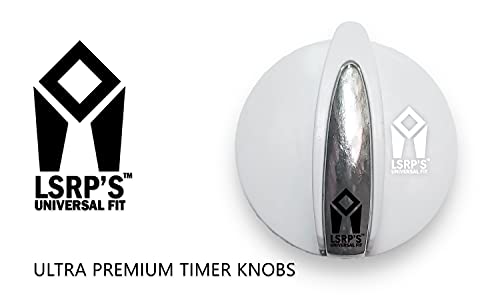 LSRP'S Universal Fit LG Washing Machine Knob Set/LG Knob/Timer Knob for LG Semi Automatic Washing Machines (Set of 3 knobs)