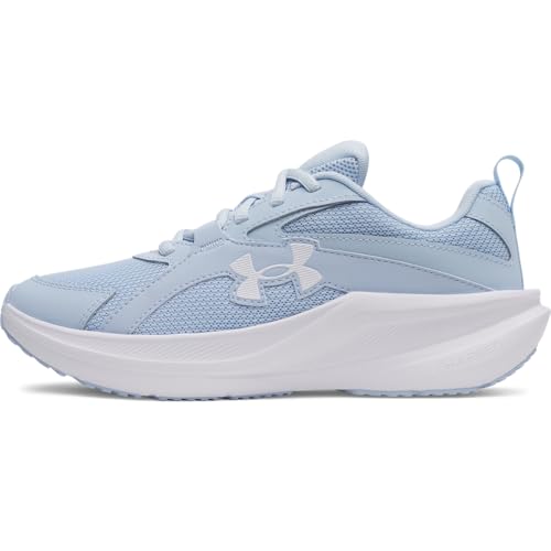 Under Armour Girls' Grade School Charged Assert 11, (464) Nimbus Blue/Nimbus Blue/White, 3.5, US