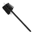 Norpro Heavy Duty Grill Brush with Scraper and Scour Pad, 14.5", Nylon Bristles