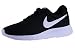 Nike Women's Tanjun Running Sneaker, Black/White 8 B(M) US