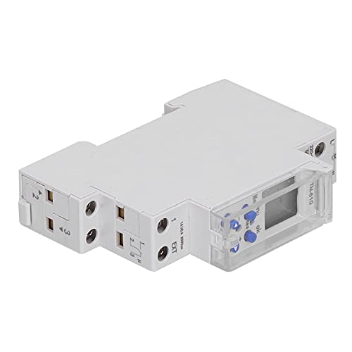 Temporizador programable TM610-2 digital y semanal a 220V para automatización de hogar 3