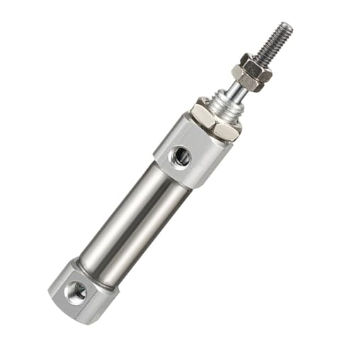 Cilindro neumático CDJ2B16 mini con doble efecto y carrera de 10mm 4