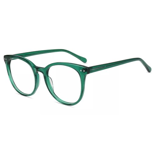 Image of Firmoo Blue Light Blocking Glasses for Women /Men, Round Fashion Retro Computer Anti Glare Anti Eyestrain Eyeglasses
