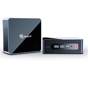 Beelink U59 Pro N5105 Processor Business Mini PC, Intel 11th Gen 4 Cores, 16GB DDR4 500G SSD, 4K Dual HDMI Office PC…