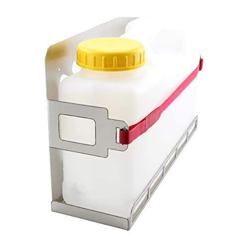 Petri 12 Liter Raumspar-Kanister mit Halterung | Wasserkanister Camping mit Halter DIN 96