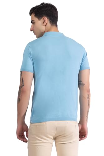 Image of Armisto Men's 100% Cotton Fancy Party Polo T-Shirt /Neutral Colour