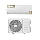 EVVO Clima Slipt Klimaanlage, Kühlung und Heizung, bis zu 45 m², Inverter, Wärmepumpe, Fernbedienung, Klasse A++/A+, Luftentfeuchter, R32 (24.000 BTU)