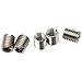 FZJDSD 5 Pcs Thread Adapters Sleeve Reducing Nut for M8 8MM Male to M6 6MM Female - REDUCERS Female Screw Sleeve Conversion Nut