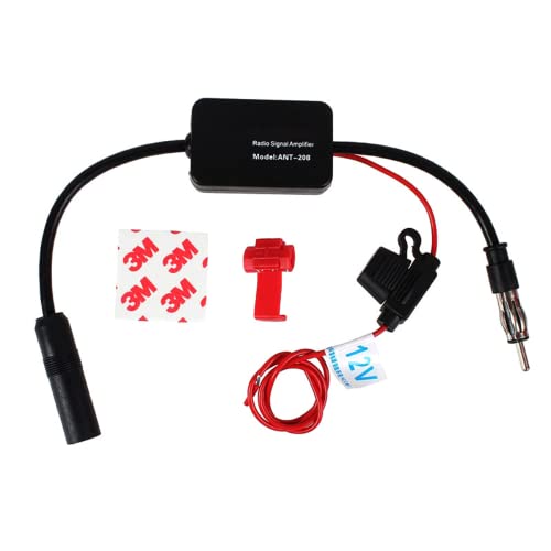 DollaTek 12V Universal Auto Car Radio FM Antenne Amplificateur de Signal Booster avec Clip
