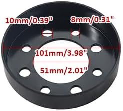 Miniatura 6 de Nuevo tambor de freno de 4 pulgadas para Go Kart Cart Car Mini Bike ATV reemplaza para Yerf-Dog Manco Rotary