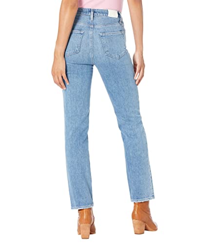 PAIGE Women's Stella Straight High Rise 29" Inseam Carla2