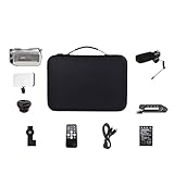 Format vidéo: MP4 (H.264) Caméscope numérique Caméra vidéo 4K for blogueur filmant 64X Zoom numérique Vision nocturne caméscope domestique professionnel Capturez chaque instant de manière éclatante(Top Kit)