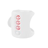 Dimensiones: talla única Knog 10742 Gekko - Luz LED trasera para bicicletas, color blanco