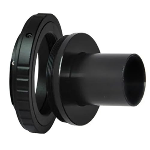 Adaptador M42 a 0.965 pulgadas con anillo T para cámaras SLR y telescopios astronómicos