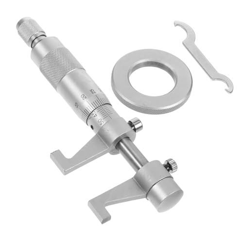 Alipis User-Friendly Micrometer Versatile Measuring Tool for Millimeter Ruler for Machinist Engineers