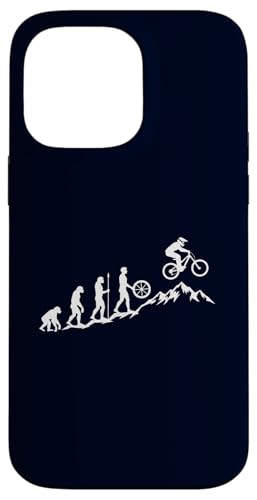 Evolution to Mountain Biker Funny MTB ���C�_�[�O���t�B�b�N �X�}�z�P�[�X iPhone 14 Pro Max �p