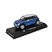 Voiture Mini Cooper Bleue Metal 1/24°