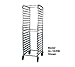 Win-Holt SS-2610B Full Height Mobile Pan Rack Open Sides-SS-2610B