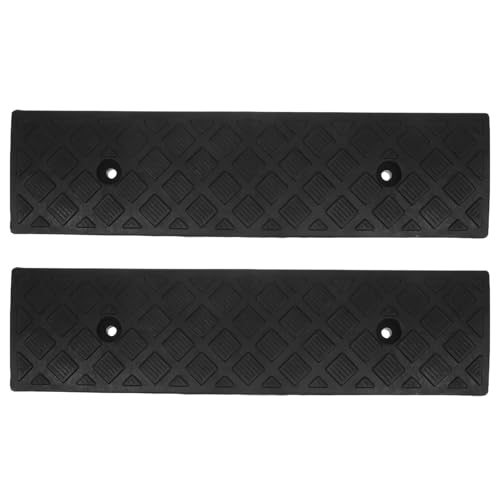 2 ramps de umbral para vehículos 3 cm alto negro miniatura 1