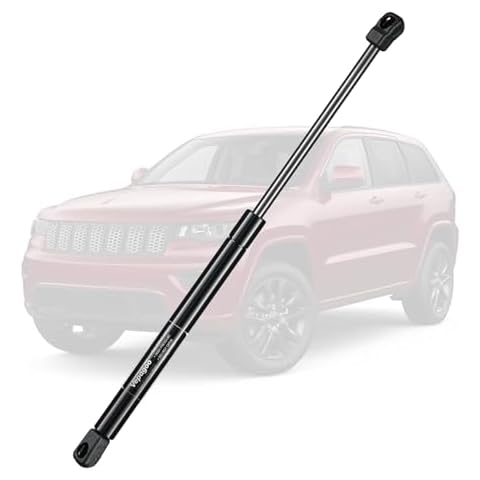 Vepagoo PM3654 Front Hood Gas Struts Compatible with 2004-2024 Dodge Durango, 2011-2020 Jeep Grand Cherokee Sport Utility 4-Door Hood-with Factory Aluminum Hood, 5511 3748AA Gas Shock Lift Supports Cover