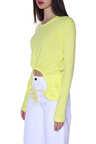 N°21 Malla Obló amarillo talla 34 3