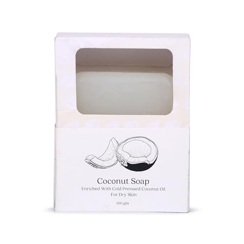 Image of Coconut Milk Soap Bar for Cleansing | Creamy Bath Soap for Dry & Sensitive Care | Helps Cleanse, Support Soft Texture & Maintain Moisture | Daily Bathing Bars for Smooth & Nourished Skin