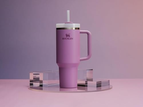 Stanley Quencher H2.0 Tumbler with Handle and Straw 40 oz | Flowstate 3-Position Lid | Cup Holder Compatible for Travel | Insulated Stainless Steel Cup | BPA-Free | Lilac by Stanley - Image 7