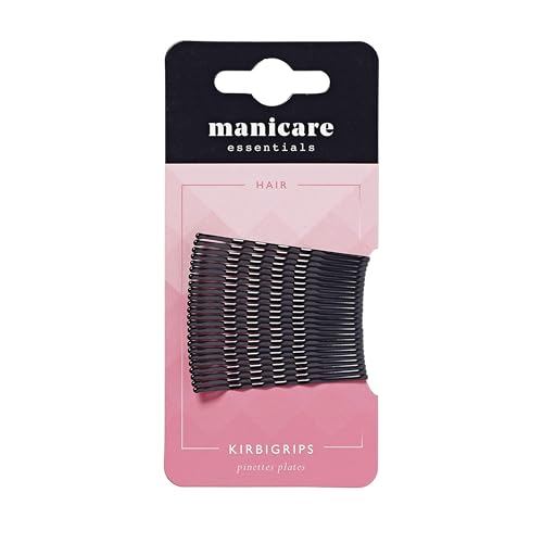 Manicare Lot de 24 épingles à cheveux ondulées pour le maintien, le coiffage et les chignons,...