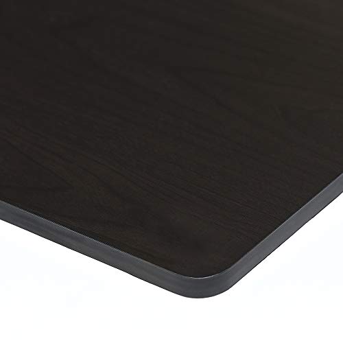 Image of Furinno Simplistic 31-Inch Black Computer Desk, Small Office Desk, Rectangular Home Office Desk with Drawers, Gaming Desk for Home Office, Bedroom, Study Room, Black Espresso