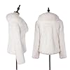 Fur Story Women's Genuine Rabbit Fur Coat Fuzzy Wa... #4