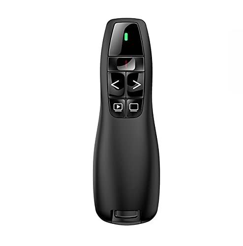 Qui Presentation Clicker Pointer 328FT Wireless Presenter Remote PPT PowerPoint Clicker 2.4GHz Presentation Pointer Slide Advancer for Mac Laptop