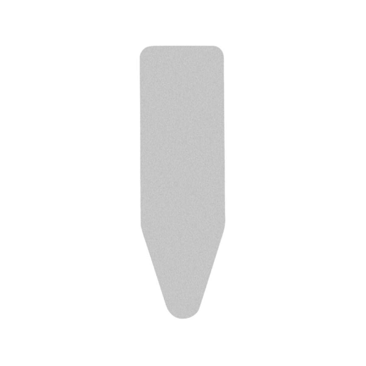 Brabantia 2mm Built-in-Foam Ironing Board Cover (E Board/Metallised) Heat-Resistant, Non-Slip, Cord Fastener