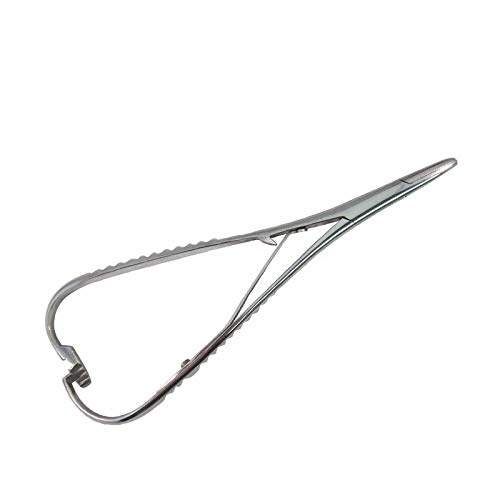 Miniatura 5 de Mathieu Ligadura Elástica Colocación Alicates 5.5" Instrumentos Ortodónticos Dentales, 12 Piezas