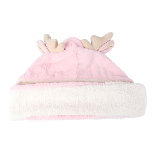 Deer Three Beanie Blanket Headbands Hats for Hooded Winter Headwear Newborn Wrap Bonnet Scarves for