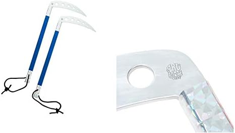 Deluxe Show Demo Fighter Kama Set (1 Pair) - Blue