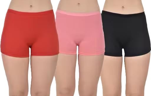 Soft Lycra Fabric Women’s Panty Set Comfortable Daily Fit Pack of 3 Pieces for Everyday Use Multi 2 M-image-19