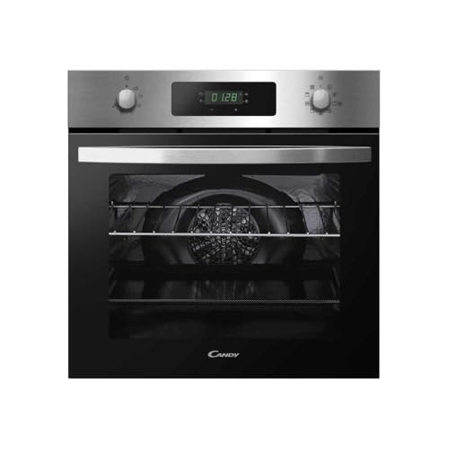 Four pyrolyse - chaleur tournante CANDY FICD X676 - Inox et noir - Classe A