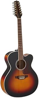 Takamine GJ72CE-12 G Series Jumbo Cutaway 12-String Acoustic-Electric Guitar Gloss Sunburst
