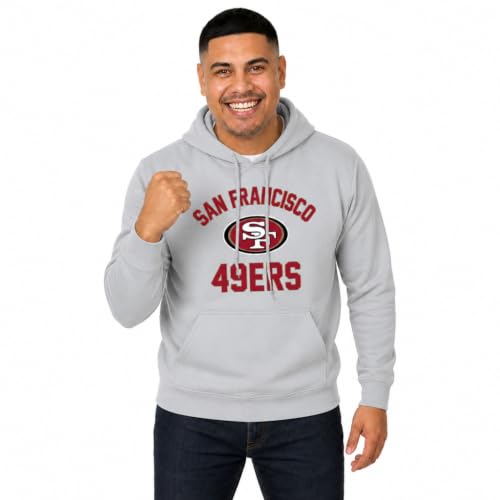 Image of Team Fan Apparel NFL Gameday Hoodie Pullover Sweatshirt for Men and Women