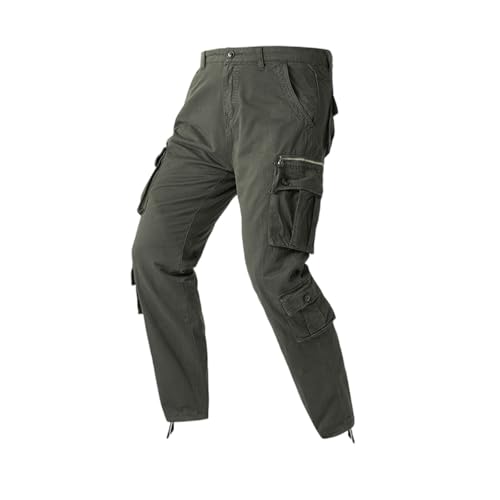 WENKOMG1 Men's Cargo Pants, Tactical Waterpoof Lightweight Rip Stop Military Combat Pants with Pockets, S-2XL3