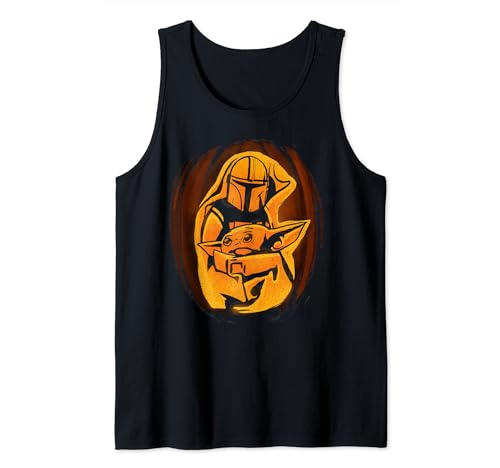 Débardeur The Mandalorian citrouille, le cadeau parfait pour fan de Star Wars